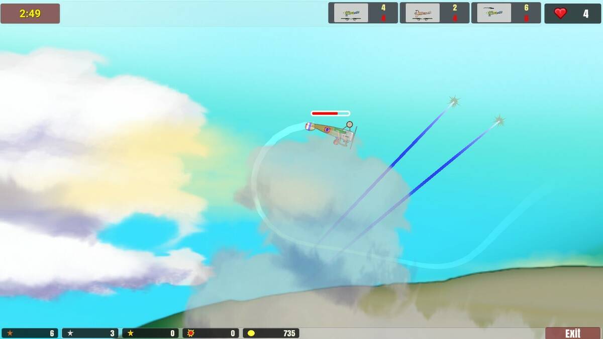 Скриншот 6 к игре Biplane Baron 2: Flying Ace