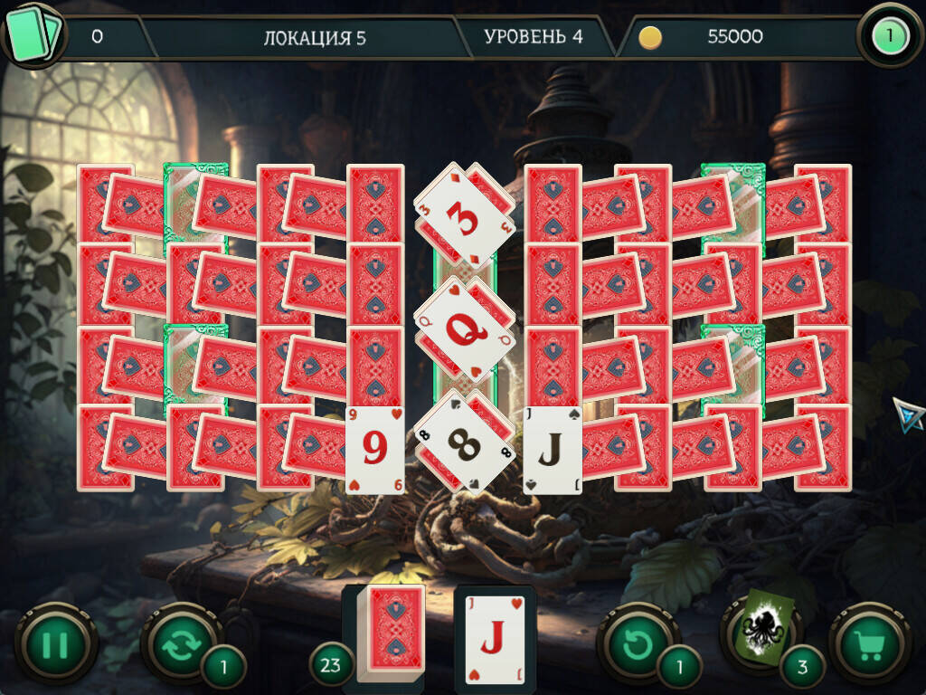 Скриншот 5 к игре Mystery Solitaire. Cthulhu Mythos 2