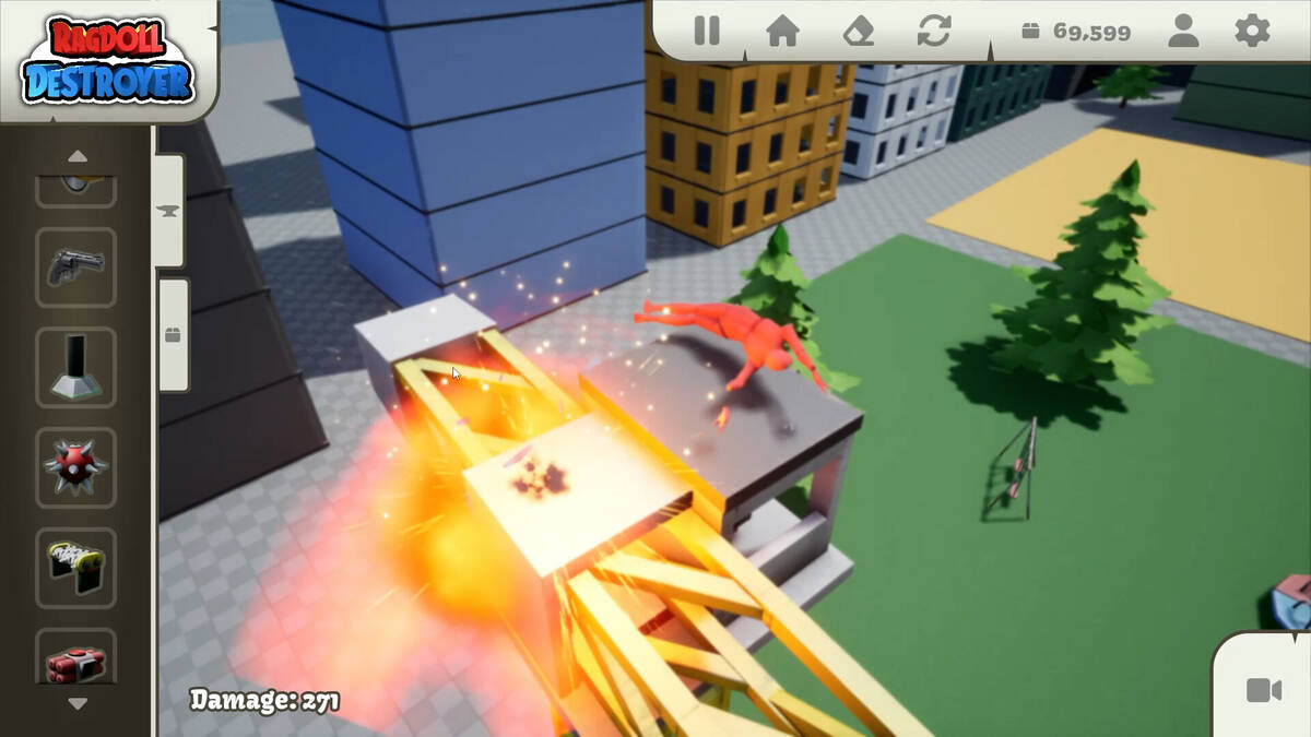 Скриншот 7 к игре Ragdoll Destroyer