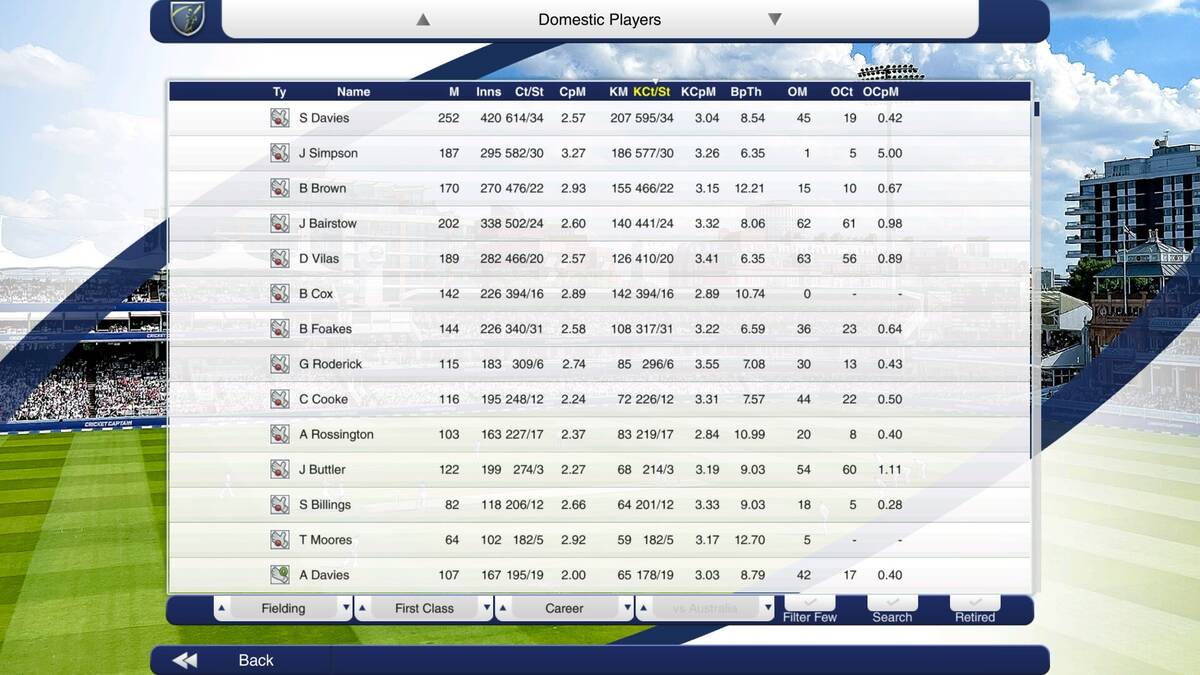 Скриншот 6 к игре Cricket Captain 2023