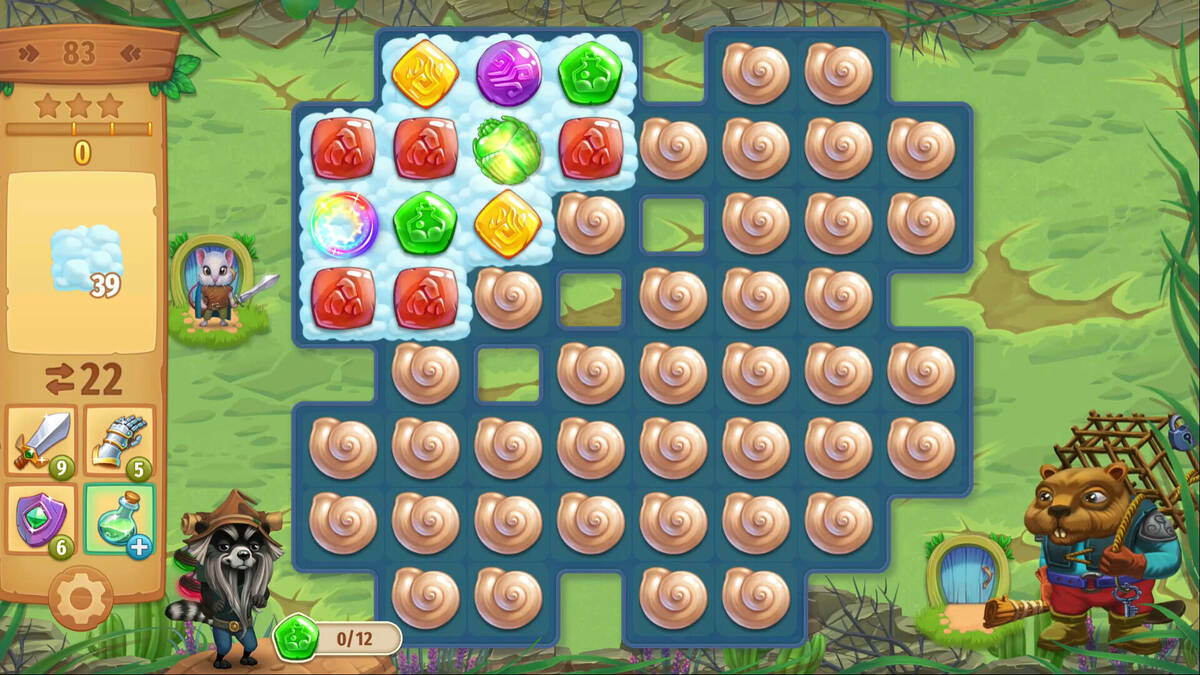 Скриншот 7 к игре Strongblade - Puzzle Quest and Match-3 Adventure