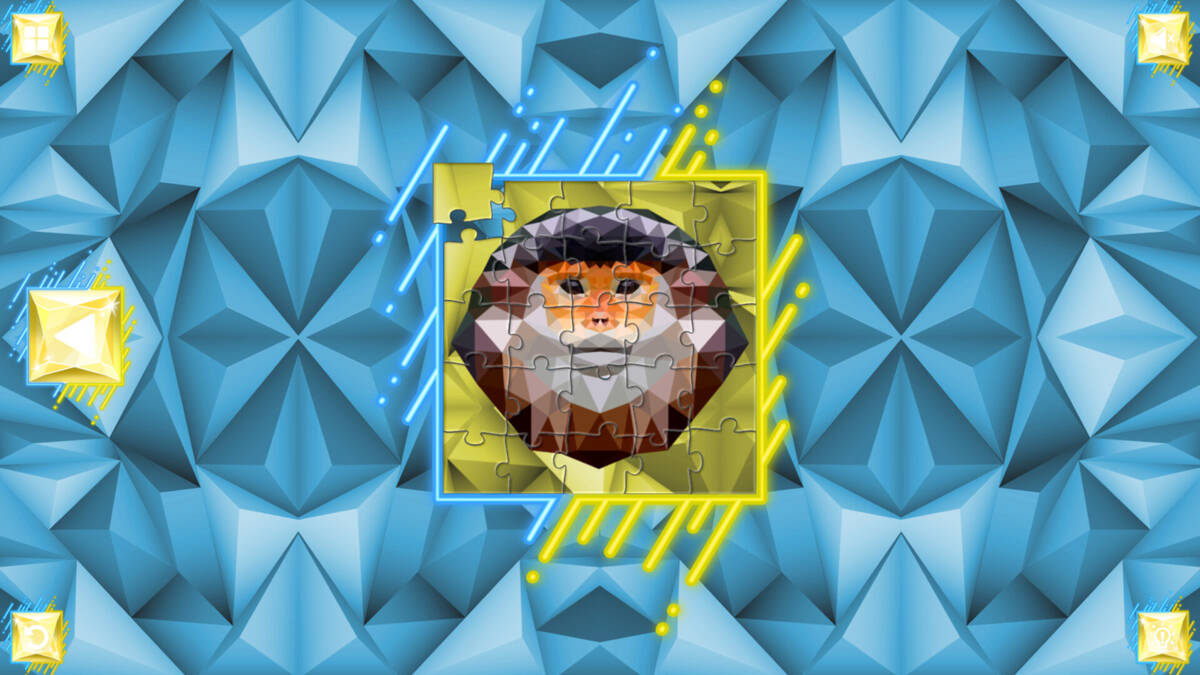 Скриншот 5 к игре Poly Jigsaw: Primates