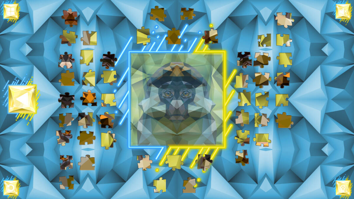 Скриншот 6 к игре Poly Jigsaw: Primates
