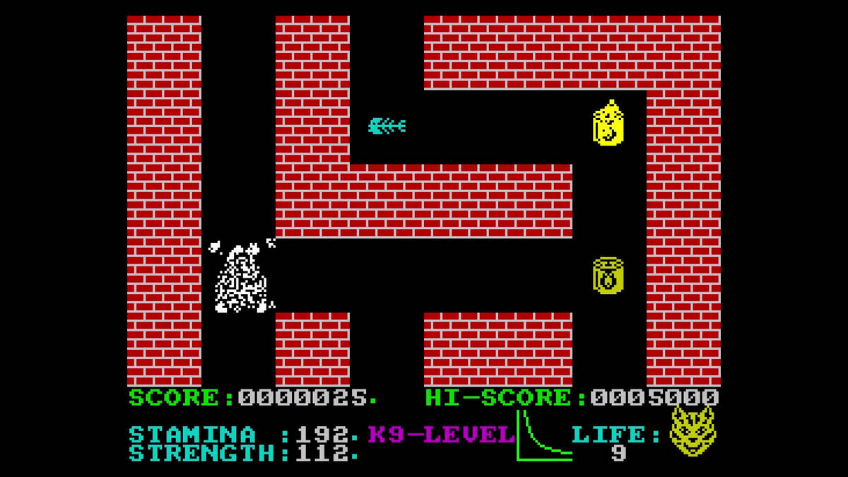Скриншот 5 к игре Paws (CPC/Spectrum)