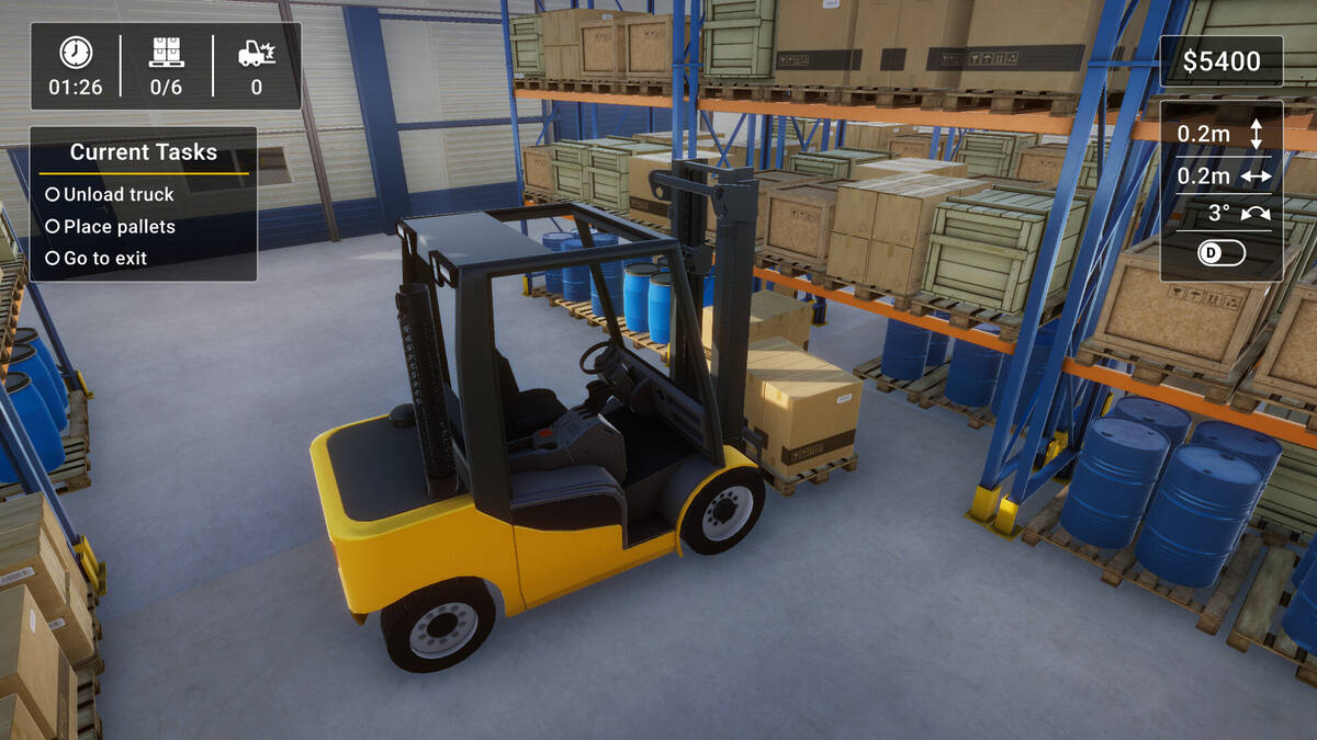 Forklift Simulator 2023: обзор, публикации, гайды и релиз гонки симулятор  логическая игры Forklift Simulator 2023