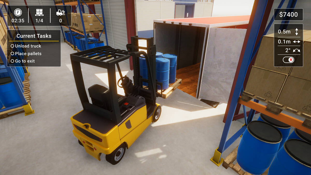 Скриншот 5 к игре Forklift Simulator 2023