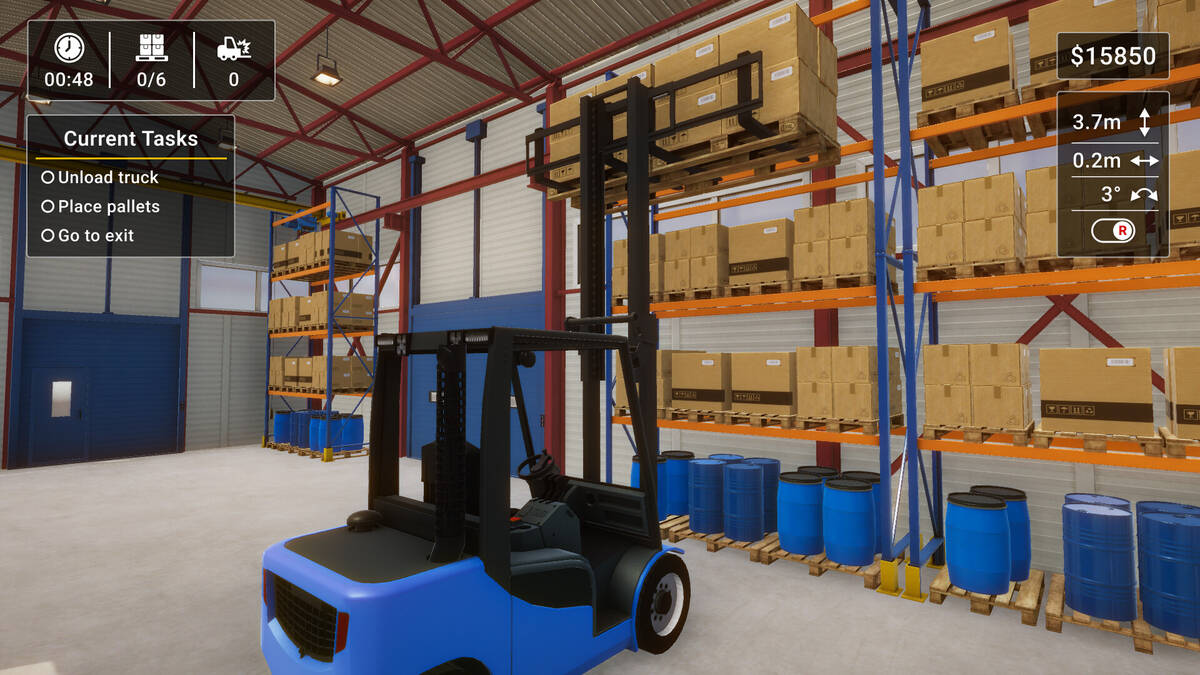 Скриншот 7 к игре Forklift Simulator 2023