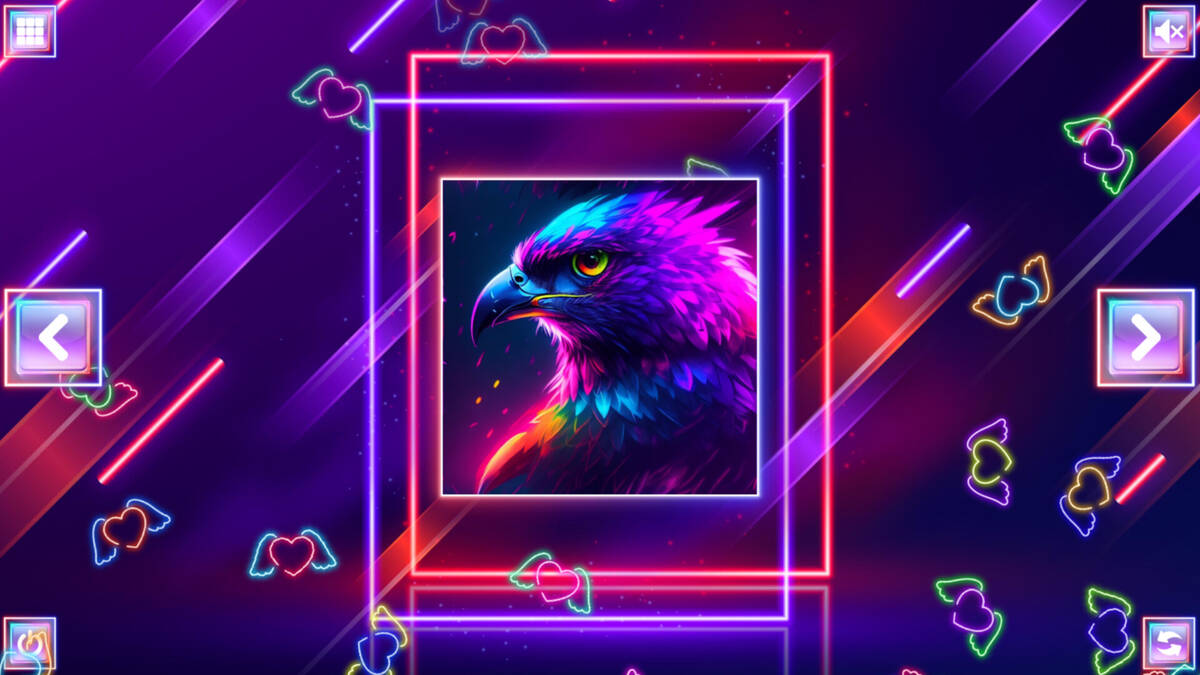 Скриншот 6 к игре Neon Fantasy: Birds