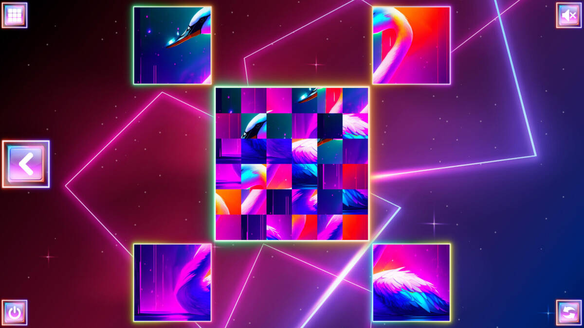 Скриншот 7 к игре Neon Fantasy: Birds