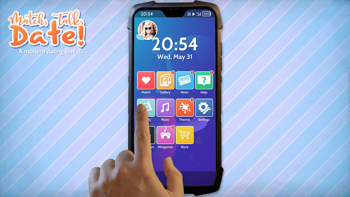 Скриншот 5 к игре Match, Talk, Date! - A modern dating sim!