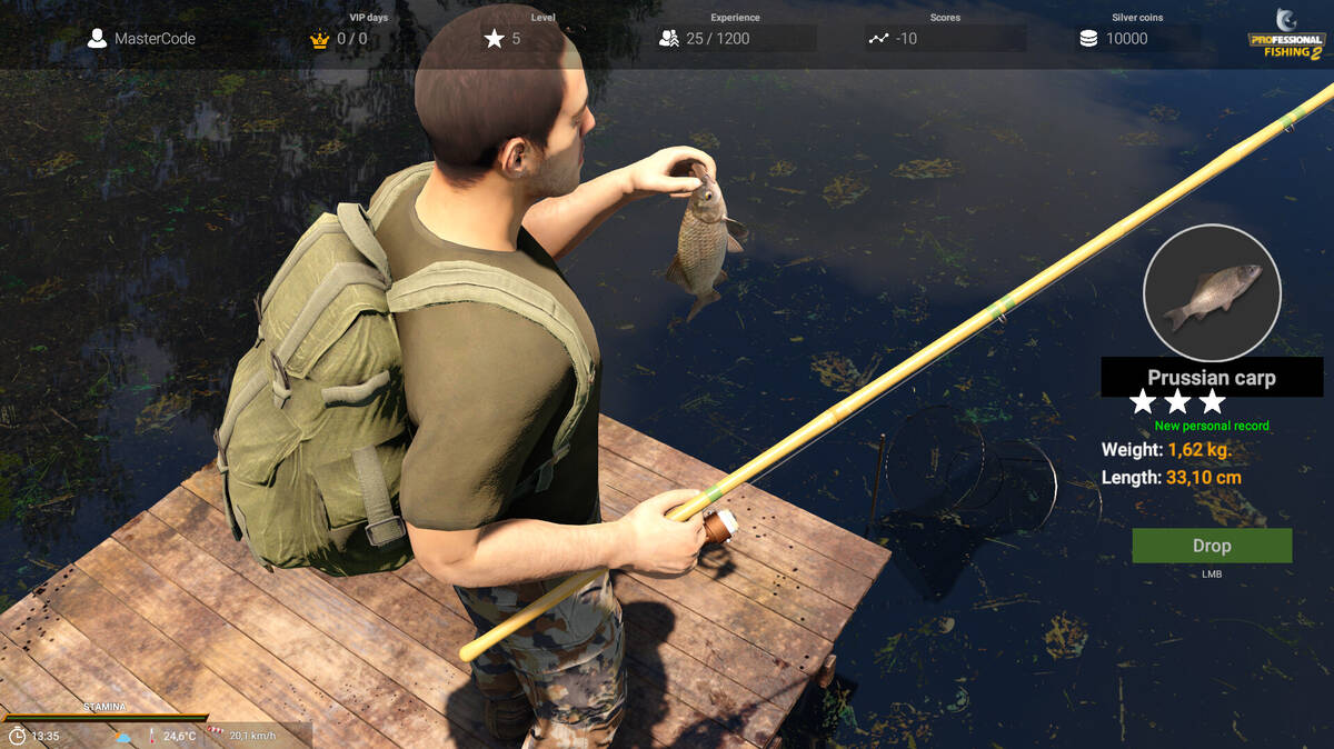 Скриншот 8 к игре Professional Fishing 2