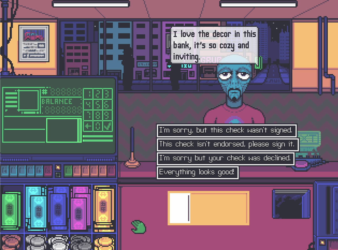 Скриншот 5 к игре BANKWAVE: Neon Networth