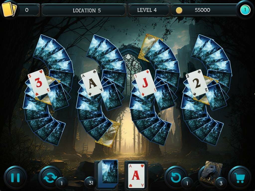 Скриншот 5 к игре Mystery Solitaire. The Black Raven 5