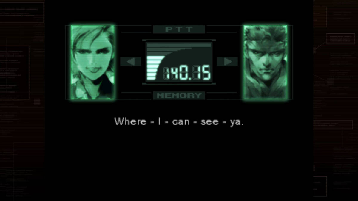 Скриншот 6 к игре METAL GEAR SOLID: MASTER COLLECTION Vol.1 METAL GEAR SOLID
