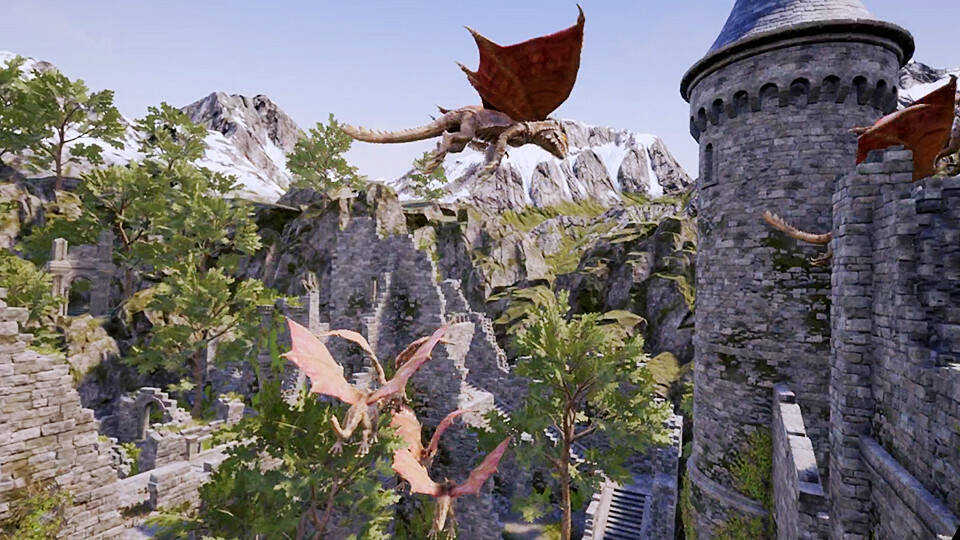 Скриншот 5 к игре VR Pterosaur Rock Climbing