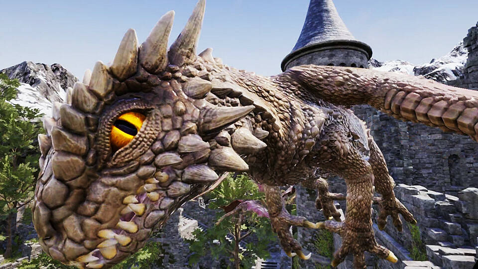 Скриншот 7 к игре VR Pterosaur Rock Climbing