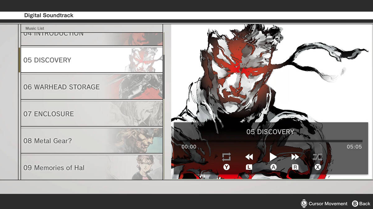 Скриншот 7 к игре METAL GEAR SOLID: MASTER COLLECTION Vol.1 BONUS CONTENT