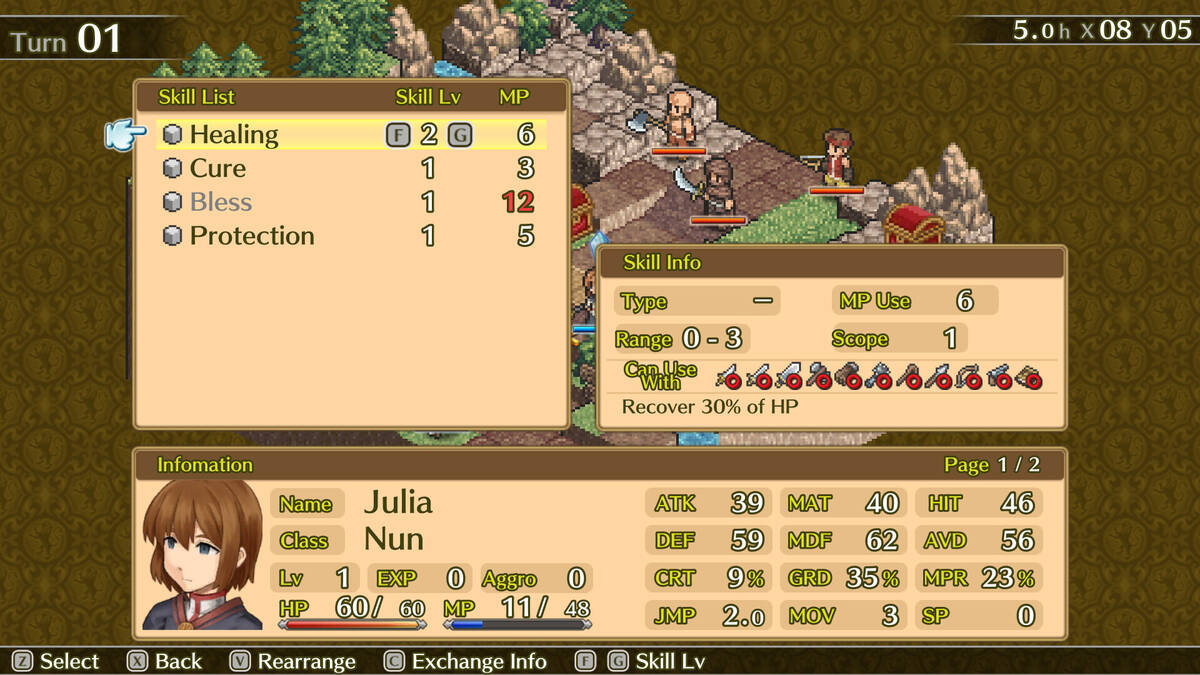Скриншот 6 к игре Mercenaries Saga 1 -Will of the White Lions-