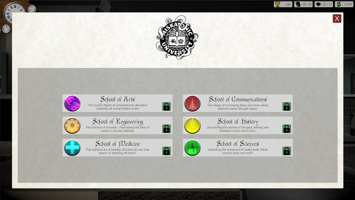 Скриншот 5 к игре Miskatonic University