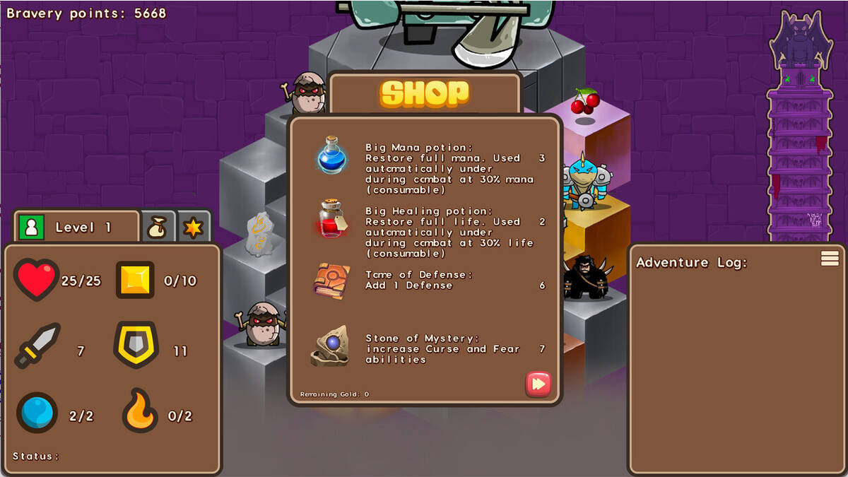 Скриншот 5 к игре The Dungeon Tower