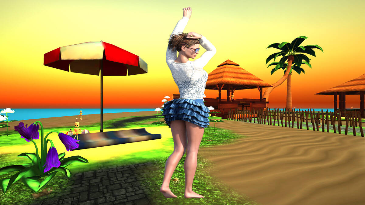 Скриншот 6 к игре Virtual ULTIMATE Beach Dancer [HD+]