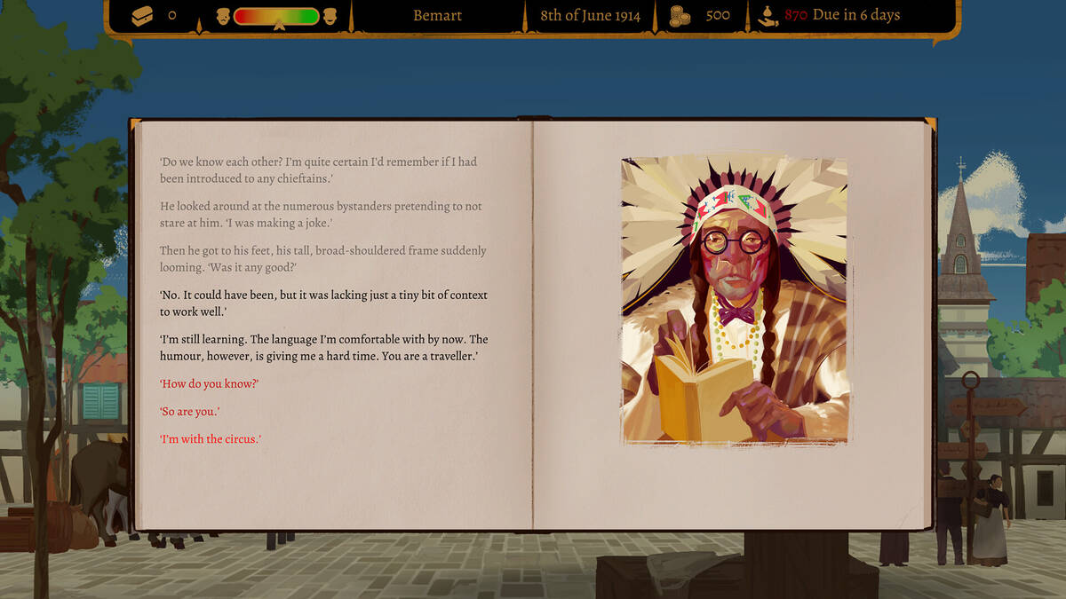 Скриншот 8 к игре The Great Sassanelli – An Interactive Novel