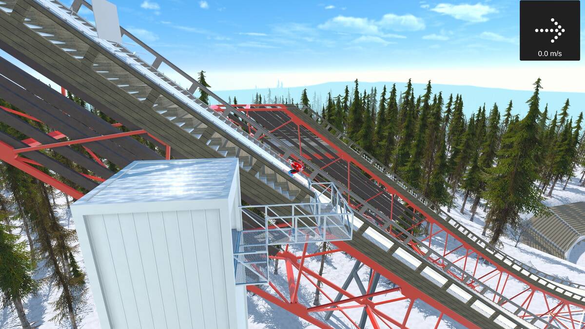 Скриншот 5 к игре Ski Jumping PVP