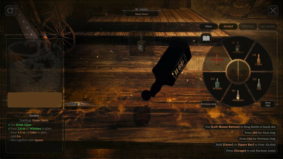 Скриншот 8 к игре Saloon Simulator: Prologue
