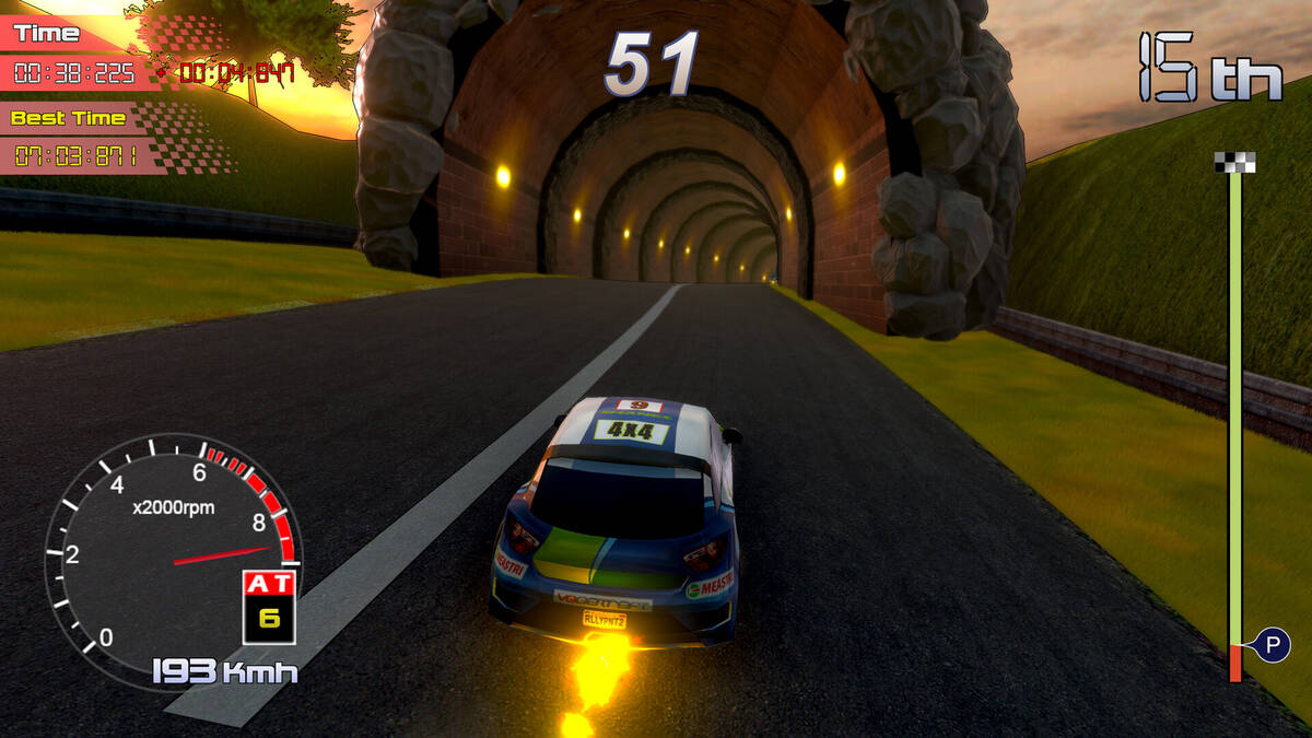 Скриншот 5 к игре Rally Rock 'N Racing