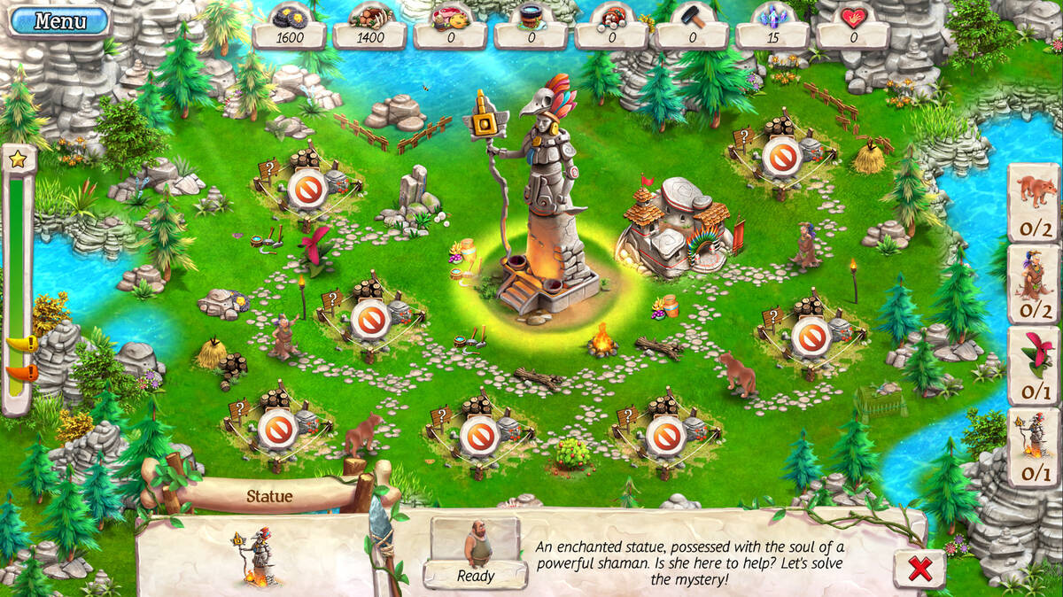 Скриншот 5 к игре Cavemen Tales Collector's Edition
