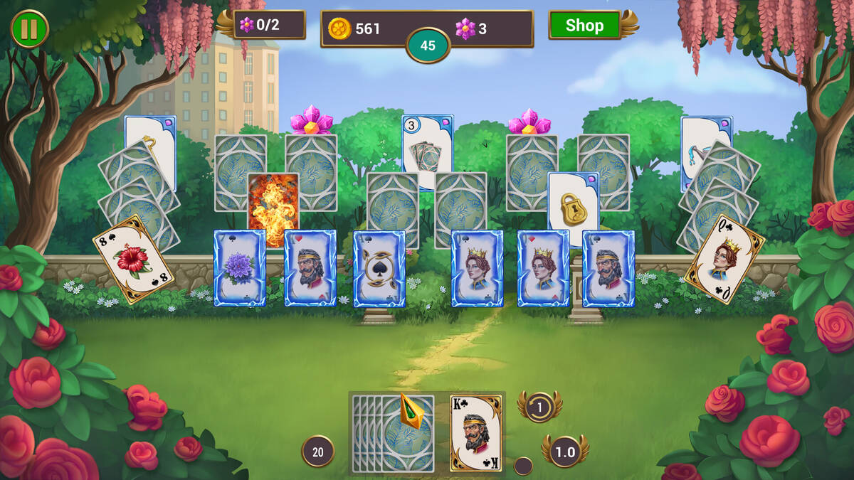 Solitaire Quest: Garden Story: обзор, публикации, гайды и релиз карточная  логическая игры Solitaire Quest: Garden Story