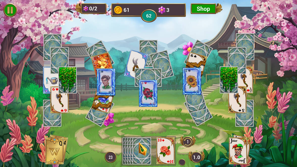 Скриншот 6 к игре Solitaire Quest: Garden Story