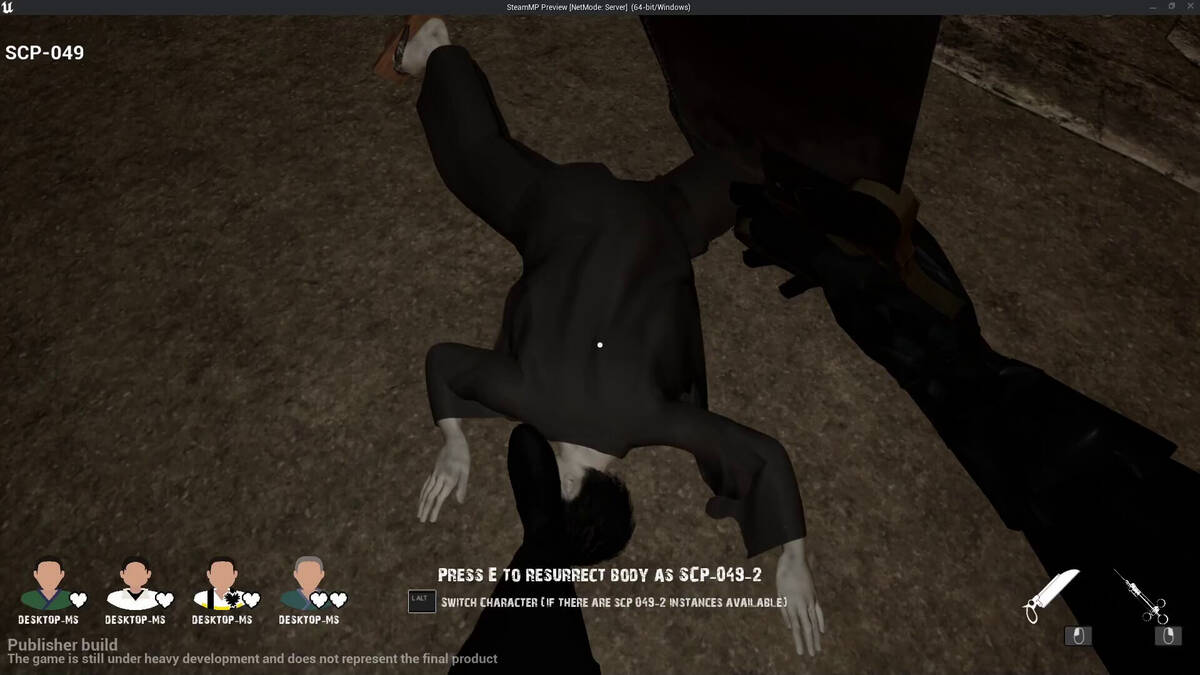 Скриншот 7 к игре SCP: Nemesi - Alpha Testing