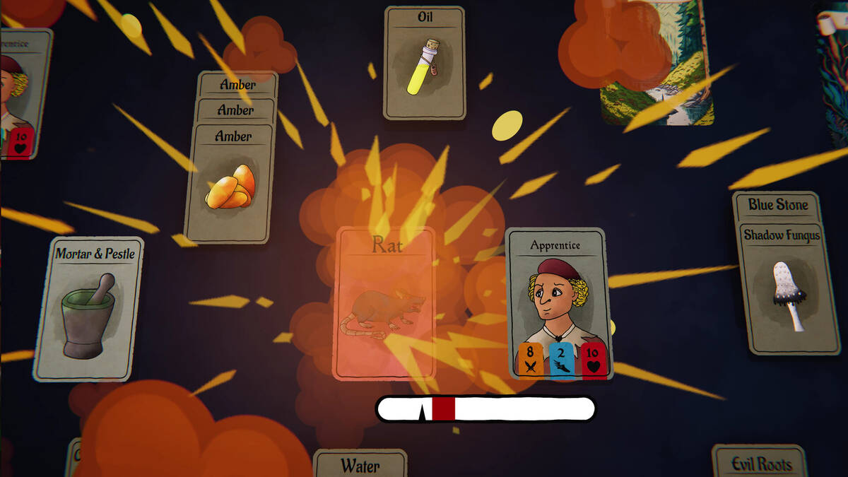 Alchemy Deck: обзор, публикации, гайды и дата выхода карточная выживание  rpg игры Alchemy Deck