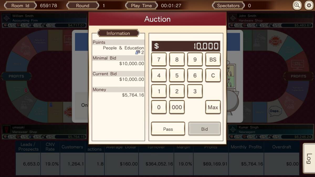 Скриншот 5 к игре The Leverage Game