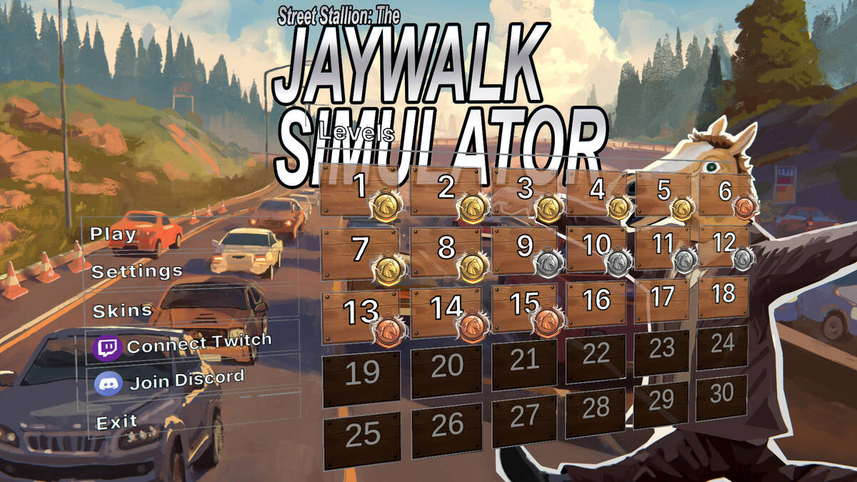Скриншот 6 к игре Street Stallion: The Jaywalk Simulator