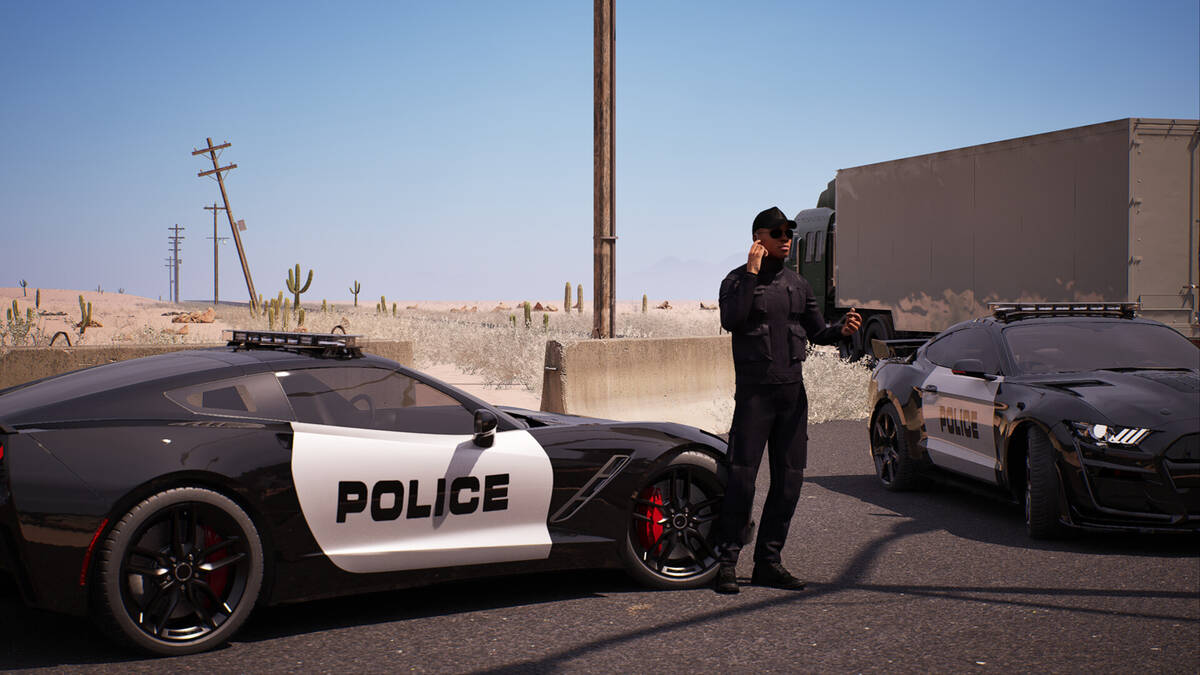 Скриншот 5 к игре The Police Interceptors Simulator: War Against Racers