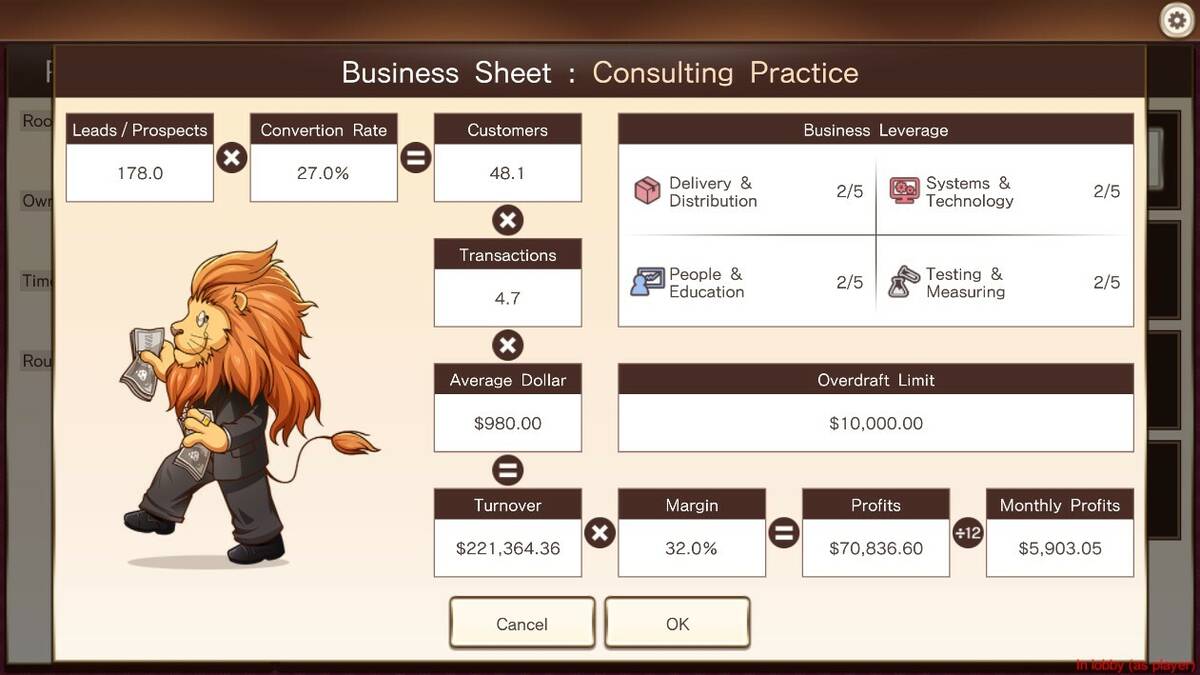 Скриншот 7 к игре The Leverage Game Business Edition