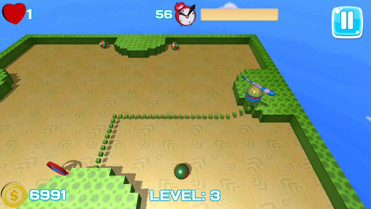 Скриншот 6 к игре Xonix Casual Edition