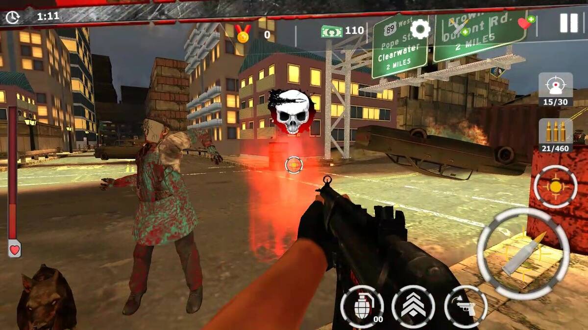 Скриншот 7 к игре Zombie Survivor: Undead City Attack