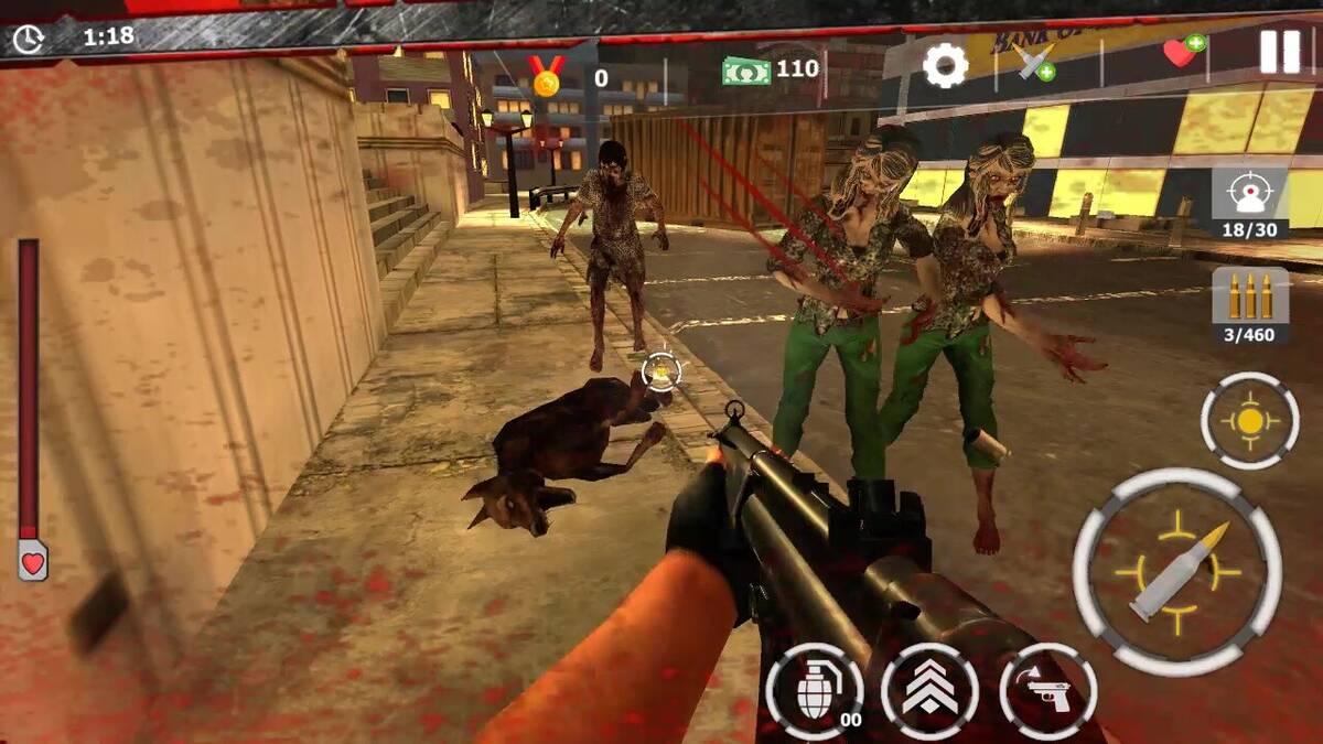 Скриншот 8 к игре Zombie Survivor: Undead City Attack
