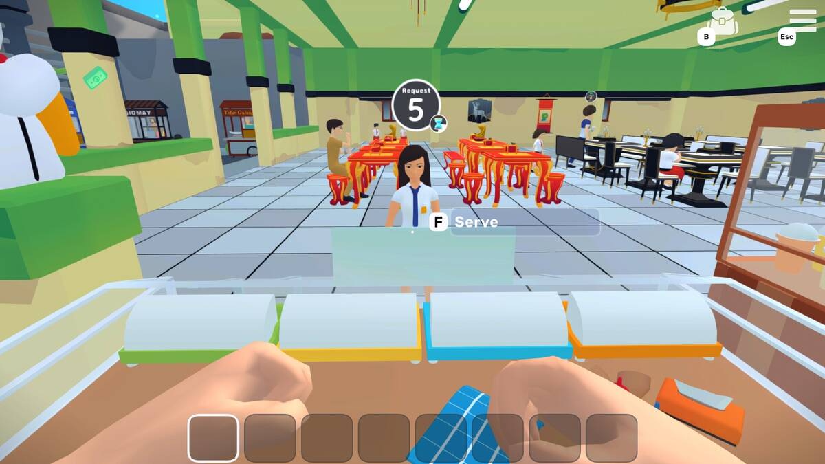 Скриншот 8 к игре School Cafeteria Simulator
