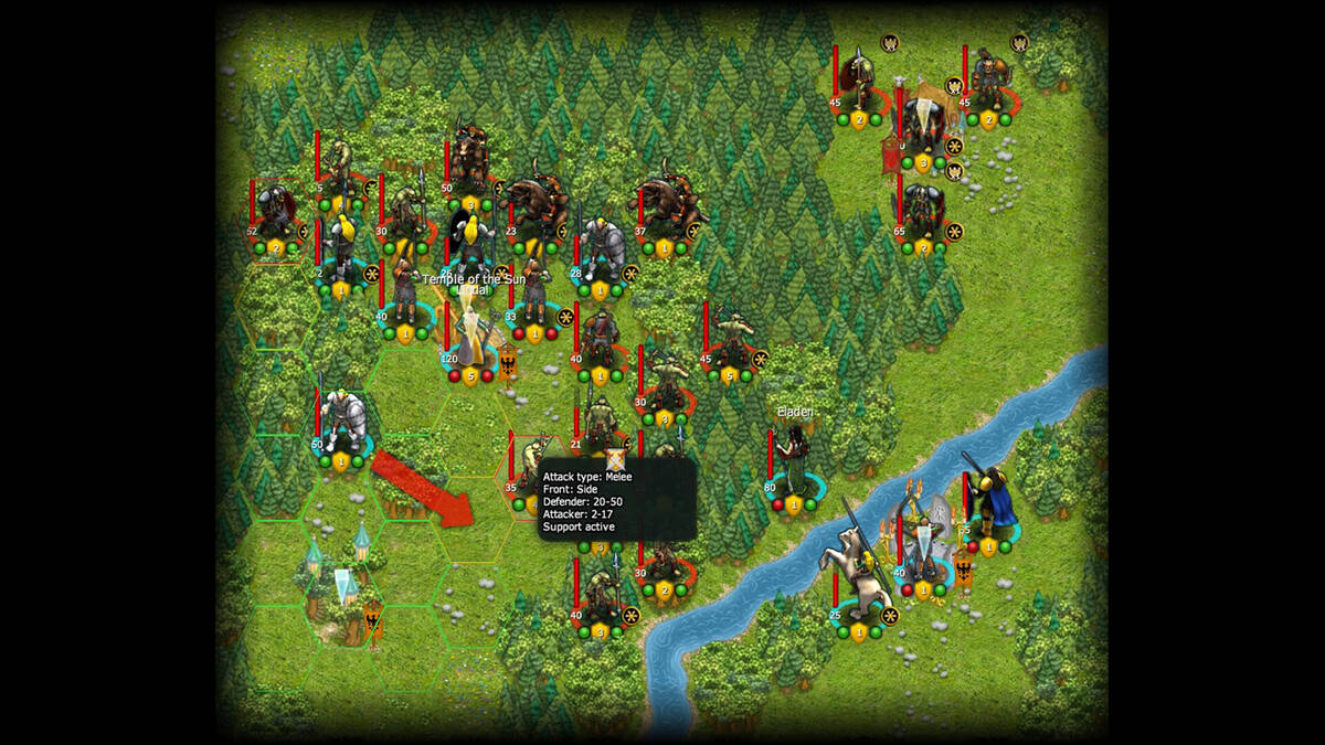 Скриншот 7 к игре Fantasy Kommander: Eukarion Wars