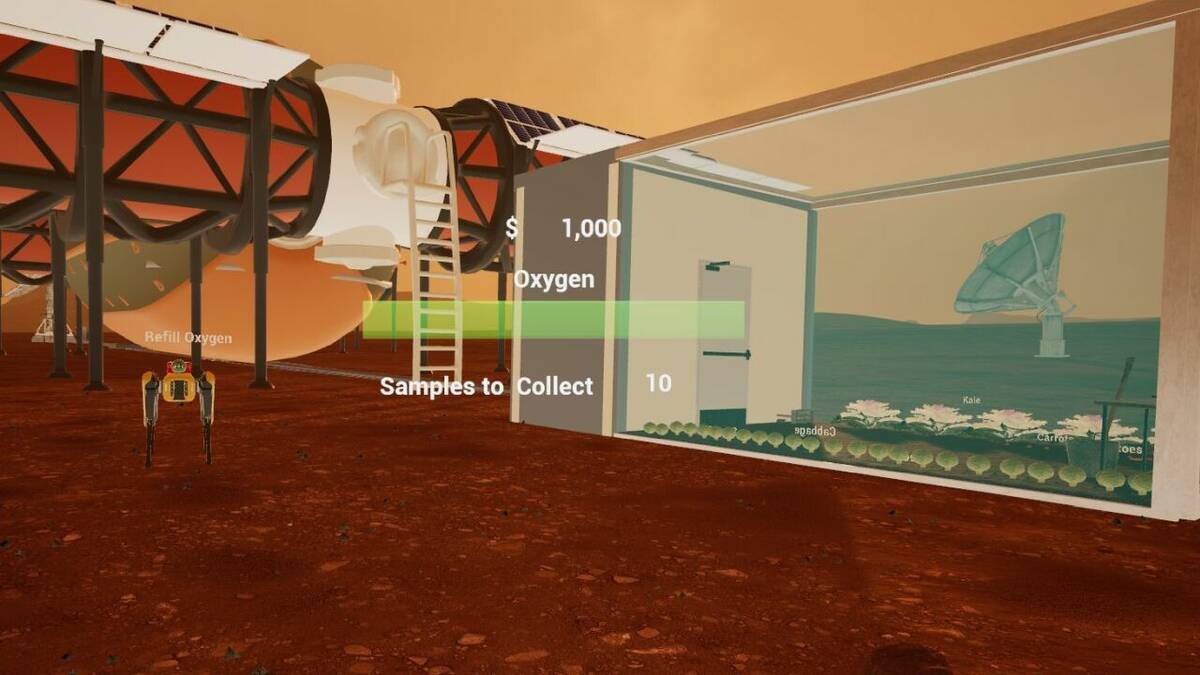 Скриншот 6 к игре Mars Training Camp VR