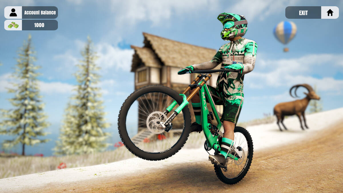 Mountain Bicycle Rider Simulator: обзор, публикации, гайды и релиз  симулятор гонки игры Mountain Bicycle Rider Simulator