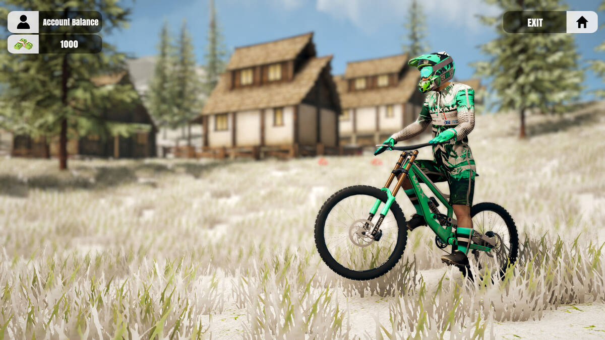 Mountain Bicycle Rider Simulator: обзор, публикации, гайды и релиз  симулятор гонки игры Mountain Bicycle Rider Simulator