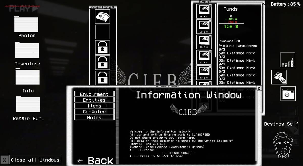Скриншот 5 к игре C.I.E.B The Backrooms