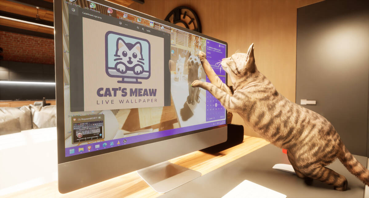 Скриншот 7 к игре Cat's Meow Live Wallpaper