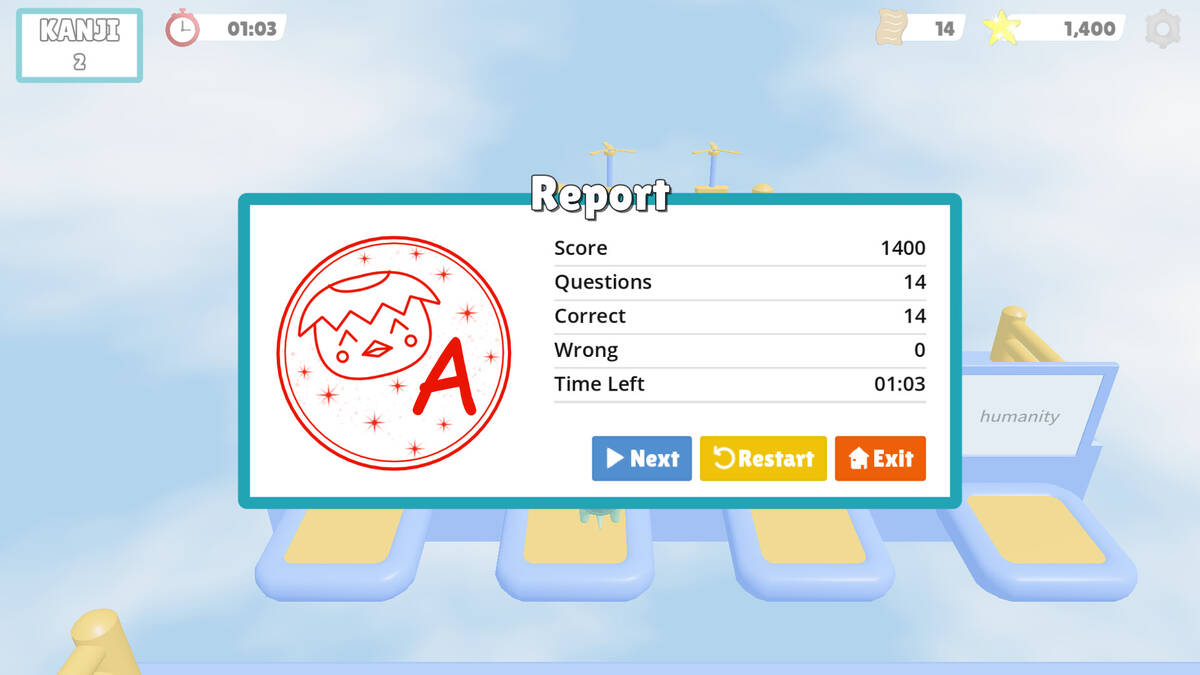 Скриншот 5 к игре Kappa Kanji Adventure