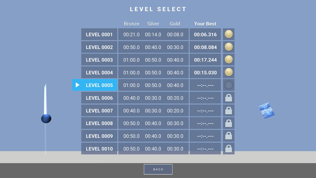 Скриншот 6 к игре Bounce Trials
